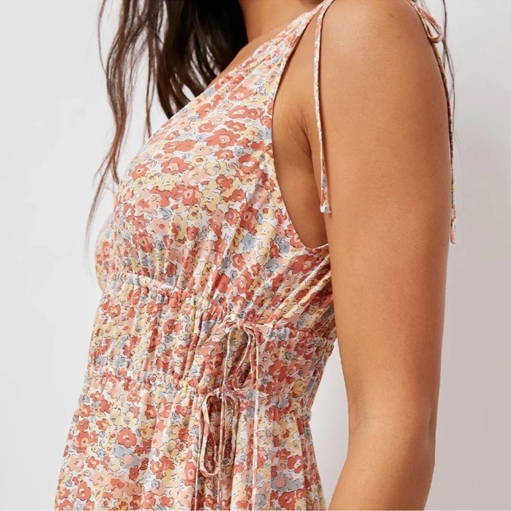 Rails Women’s Constantine Multi Wildflower Sleeveless Midi Dress Size Medium - Picture 4 of 16